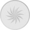 Ekena Millwork Standard Grayson Spiral Rosette With Beveled Edge, 7"W x 7"H x 1"P ROSP070X070X100GRY13 - alternate 4